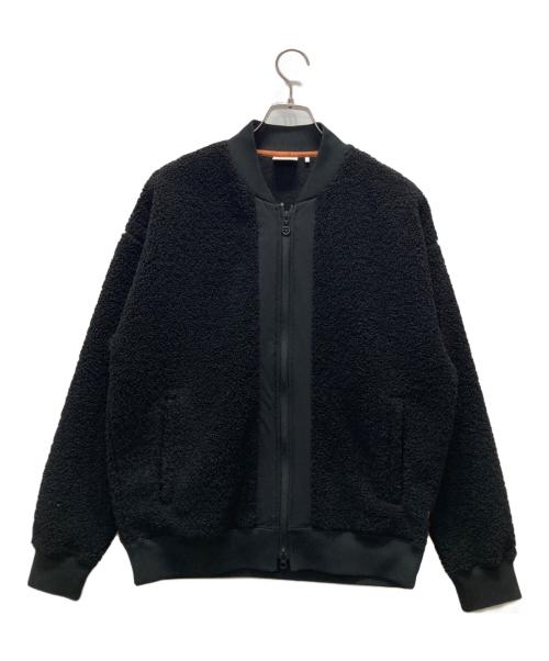 UNITED ARROWS（ユナイテッドアローズ）UNITED ARROWS (ユナイテッドアローズ) TaylorMade (テーラーメイド) フルジップボアジャケット ブラック サイズ:Sの古着・服飾アイテム