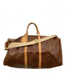 ETRO（エトロ）の古着「ペイズリー 2WAYボストンバッグ」｜ブラウン