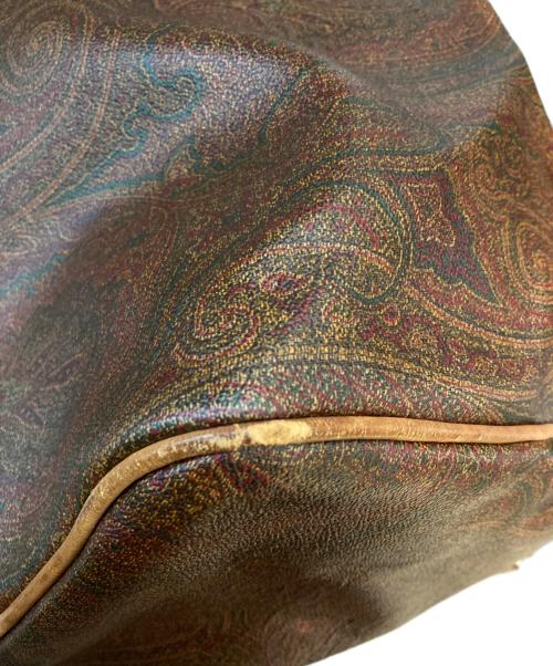 ETRO（エトロ）ETRO (エトロ) ペイズリー 2WAYボストンバッグ ブラウンの古着・服飾アイテム