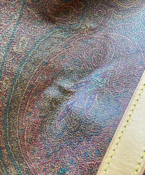 ETRO（エトロ）ETRO (エトロ) ペイズリー 2WAYボストンバッグ ブラウンの古着・服飾アイテム