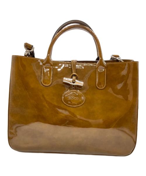 LONGCHAMP（ロンシャン）LONGCHAMP (ロンシャン) 2WAYバッグ ブラウンの古着・服飾アイテム