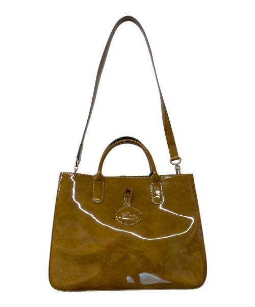 LONGCHAMP（ロンシャン）LONGCHAMP (ロンシャン) 2WAYバッグ ブラウンの古着・服飾アイテム