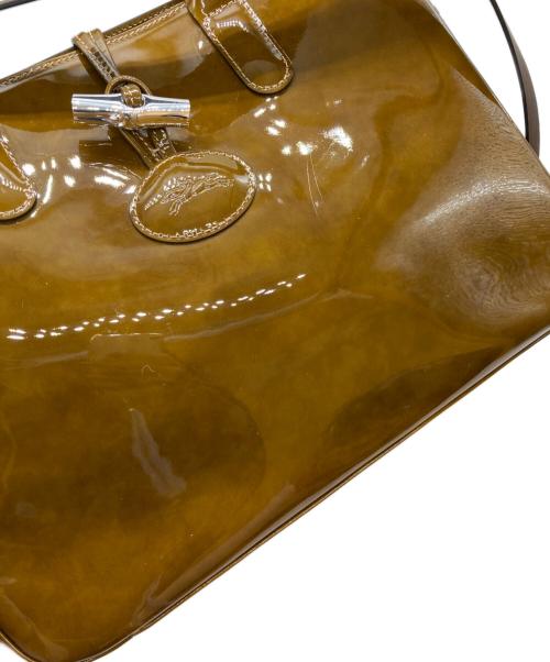 LONGCHAMP（ロンシャン）LONGCHAMP (ロンシャン) 2WAYバッグ ブラウンの古着・服飾アイテム