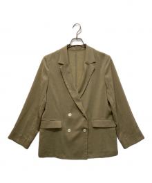 green label relaxing（グリーンレーベルリラクシング）の古着「シアーエアジャケット ―マシンウォッシャブル―」｜ベージュ