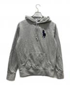 POLO RALPH LAURENポロ・ラルフローレン）の古着「ビッグポニ-パーカー」｜グレー