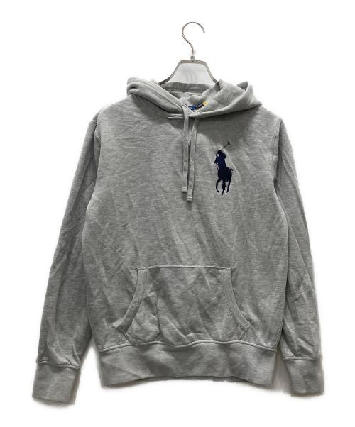 POLO RALPH LAUREN（ポロ・ラルフローレン）POLO RALPH LAUREN (ポロ・ラルフローレン) ビッグポニ-パーカー グレー サイズ:SPの古着・服飾アイテム