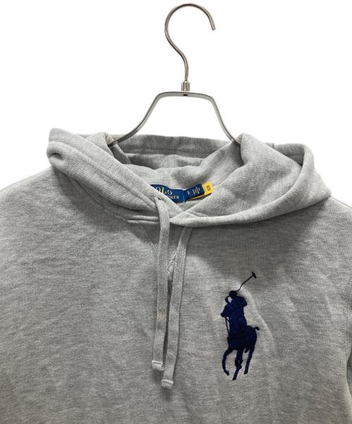 POLO RALPH LAUREN（ポロ・ラルフローレン）POLO RALPH LAUREN (ポロ・ラルフローレン) ビッグポニ-パーカー グレー サイズ:SPの古着・服飾アイテム