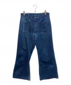 U'S NAVYユーエスネイビー）の古着「DENIM UTILITY TROUSERS」｜インディゴ