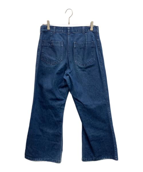 U'S NAVY（ユーエスネイビー）U'S NAVY (ユーエスネイビー) DENIM UTILITY TROUSERS インディゴ サイズ:32Rの古着・服飾アイテム