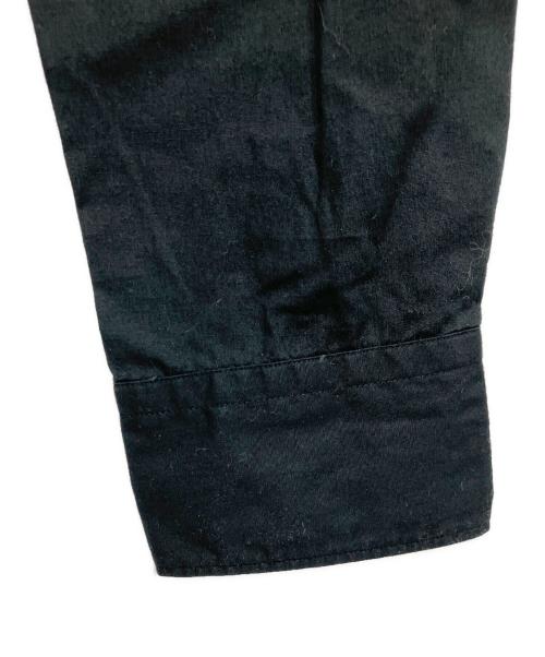 BLACK COMME des GARCONS（ブラックコムデギャルソン）BLACK COMME des GARCONS (ブラックコムデギャルソン) パッチワークシャツ ブラック サイズ:Sの古着・服飾アイテム
