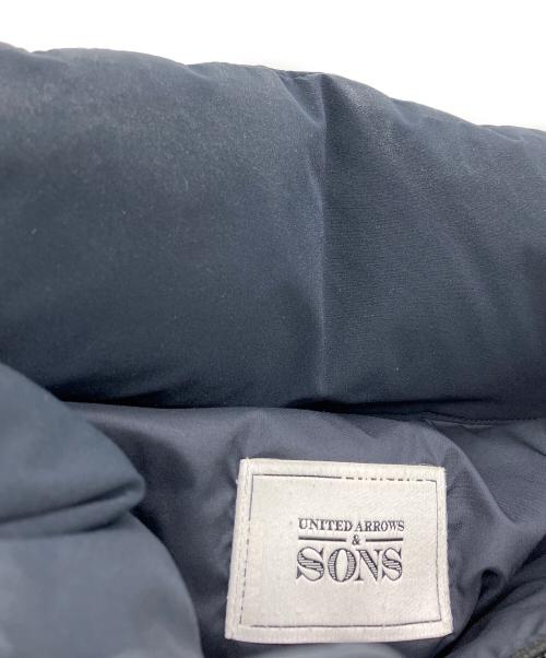 UNITED ARROWS & SONS（ユナイテッドアローズ アンド サンズ）UNITED ARROWS & SONS (ユナイテッドアローズ アンド サンズ) DOWN JACKET ネイビー サイズ:Sの古着・服飾アイテム