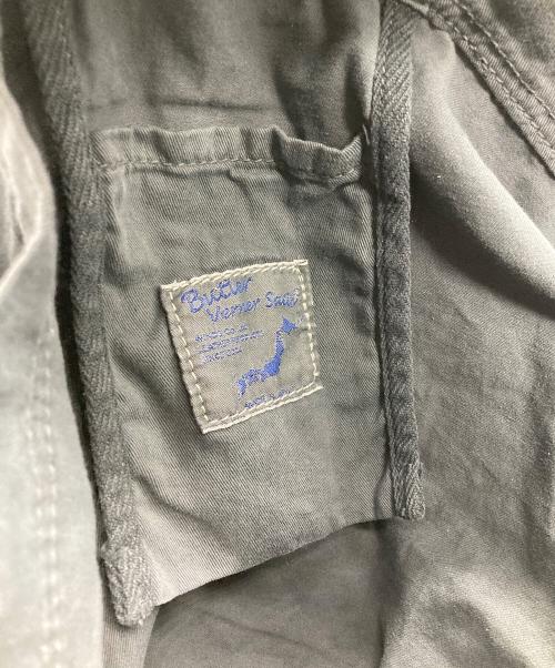 BUTLER VERNER SAILS（バトラーバーナーセイルズ）BUTLER VERNER SAILS (バトラーバーナーセイルズ) キャンバスバッグ チャコールグレーの古着・服飾アイテム