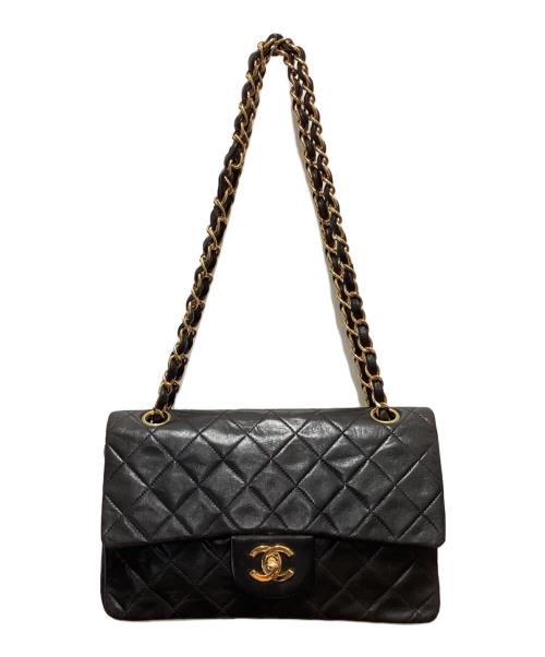 CHANEL（シャネル）CHANEL (シャネル) チェーンショルダーバッグ ブラックの古着・服飾アイテム
