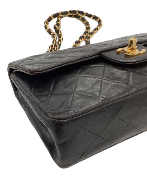 CHANEL（シャネル）CHANEL (シャネル) チェーンショルダーバッグ ブラックの古着・服飾アイテム