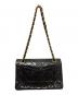 CHANEL (シャネル) チェーンショルダーバッグ ブラック：370000円