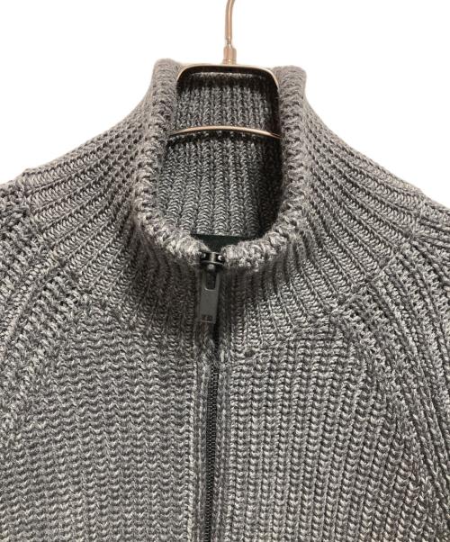 ROBERTO COLLINA（ロベルトコリーナ）ROBERTO COLLINA (ロベルトコリーナ) ジップアップニットジャケット グレー サイズ:46の古着・服飾アイテム