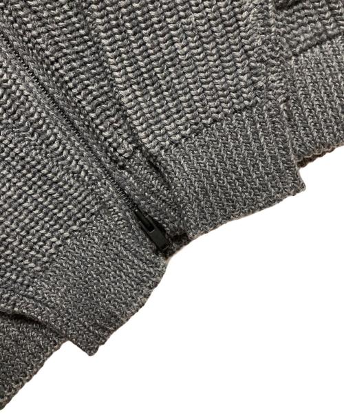 ROBERTO COLLINA（ロベルトコリーナ）ROBERTO COLLINA (ロベルトコリーナ) ジップアップニットジャケット グレー サイズ:46の古着・服飾アイテム