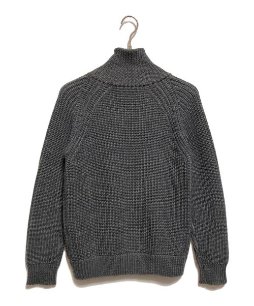 ROBERTO COLLINA（ロベルトコリーナ）ROBERTO COLLINA (ロベルトコリーナ) ジップアップニットジャケット グレー サイズ:46の古着・服飾アイテム