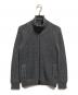 ROBERTO COLLINA（ロベルトコリーナ）の古着「ジップアップニットジャケット」｜グレー
