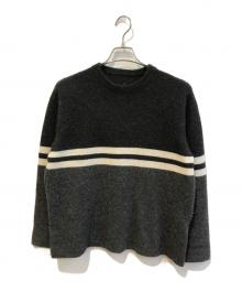 SIDE SLOPE（サイドスロープ）の古着「カシミアヴィンテージウォッシュプルオーバー」｜グレー