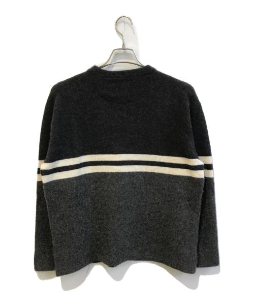 SIDE SLOPE（サイドスロープ）SIDE SLOPE (サイドスロープ) カシミアヴィンテージウォッシュプルオーバー グレー サイズ:1の古着・服飾アイテム