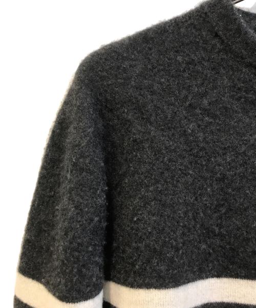 SIDE SLOPE（サイドスロープ）SIDE SLOPE (サイドスロープ) カシミアヴィンテージウォッシュプルオーバー グレー サイズ:1の古着・服飾アイテム