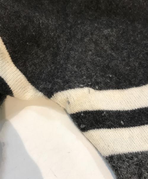 SIDE SLOPE（サイドスロープ）SIDE SLOPE (サイドスロープ) カシミアヴィンテージウォッシュプルオーバー グレー サイズ:1の古着・服飾アイテム