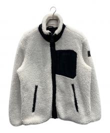 MOOSE KNUCKLES（ムース ナックルズ）の古着「フリースジャケット」｜ホワイト×ブラック