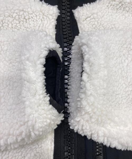 MOOSE KNUCKLES（ムース ナックルズ）MOOSE KNUCKLES (ムース ナックルズ) フリースジャケット ホワイト×ブラック サイズ:Mの古着・服飾アイテム