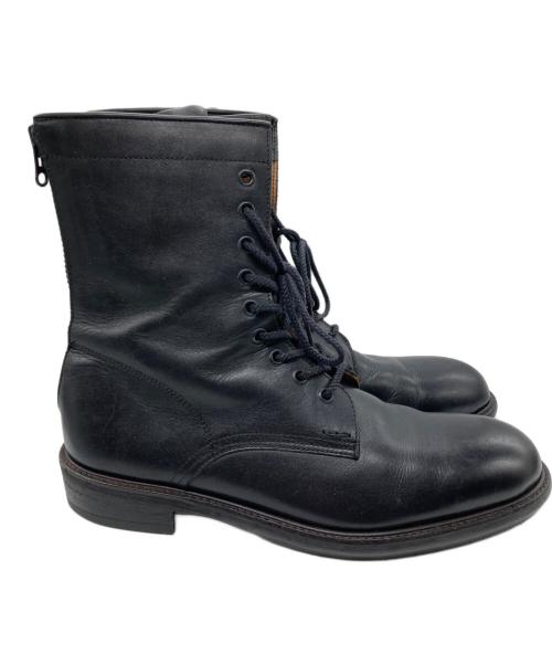alfredoBANNISTER IN（アルフレッドバニスターイン）alfredoBANNISTER IN (アルフレッドバニスターイン) バックジップレースアップブーツ ブラック サイズ:41の古着・服飾アイテム