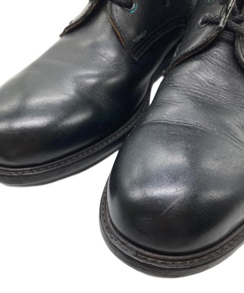 alfredoBANNISTER IN（アルフレッドバニスターイン）alfredoBANNISTER IN (アルフレッドバニスターイン) バックジップレースアップブーツ ブラック サイズ:41の古着・服飾アイテム