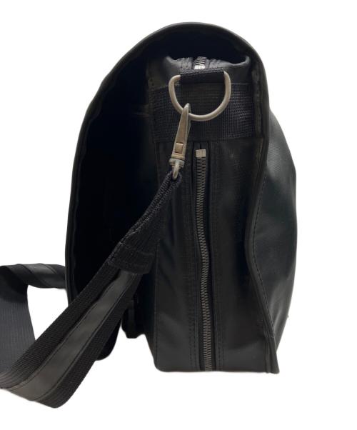 LUGGAGE LABEL（ラゲッジ レーベル）LUGGAGE LABEL (ラゲッジ レーベル) メッセンジャーバッグ ブラックの古着・服飾アイテム