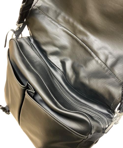 LUGGAGE LABEL（ラゲッジ レーベル）LUGGAGE LABEL (ラゲッジ レーベル) メッセンジャーバッグ ブラックの古着・服飾アイテム