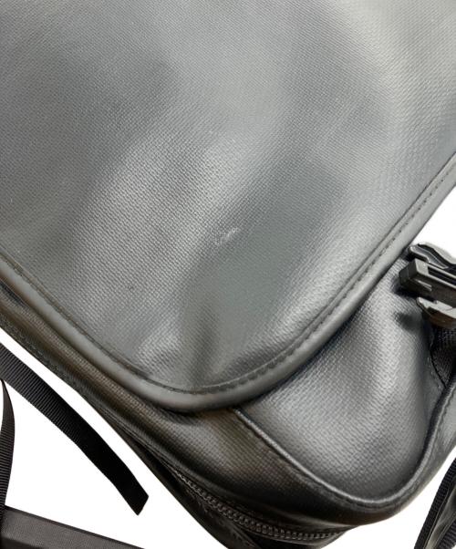 LUGGAGE LABEL（ラゲッジ レーベル）LUGGAGE LABEL (ラゲッジ レーベル) メッセンジャーバッグ ブラックの古着・服飾アイテム