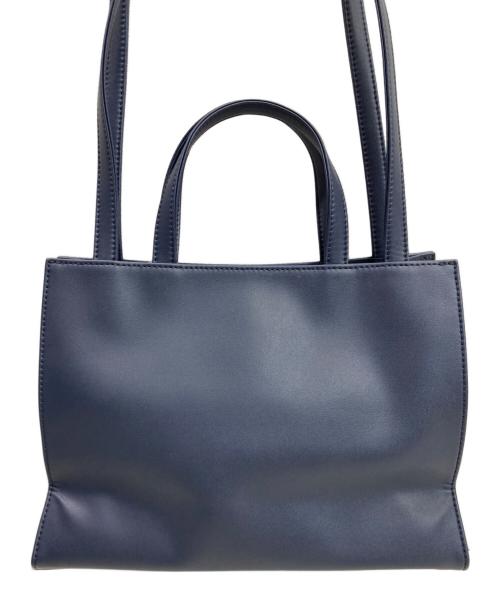 TELFAR（テルファー）Telfar (テルファー) Midium Shopping Bag ネイビーの古着・服飾アイテム
