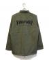THRASHER (スラッシャー) コーチジャケット オリーブ サイズ:L 未使用品：5000円