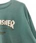 中古・古着 THRASHER (スラッシャー) California General Store (カリフォルニアジェネラルストア) クルーネックスウェット グリーン サイズ:XL：5000円