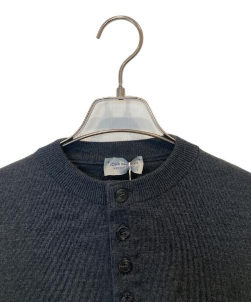 JOHN SMEDLEY（ジョンスメドレー）JOHN SMEDLEY (ジョンスメドレー) L'ECHOPPE (レショップ) 別注 WELLER グレー サイズ:Lの古着・服飾アイテム