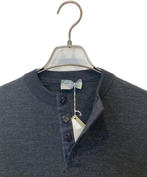JOHN SMEDLEY（ジョンスメドレー）JOHN SMEDLEY (ジョンスメドレー) L'ECHOPPE (レショップ) 別注 WELLER グレー サイズ:Lの古着・服飾アイテム