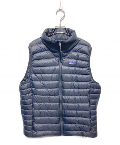 patagonia ブラック ダウンベスト未使用品 patagonia ブラック ダウンベストXS - メルカリ
