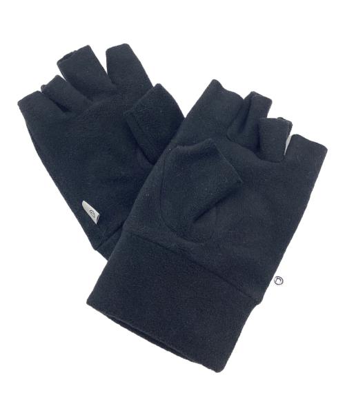 nonnative（ノンネイティブ）nonnative (ノンネイティブ) HIKER CUT OFF GLOVES POLY FLEECE POLARTEC ブラックの古着・服飾アイテム