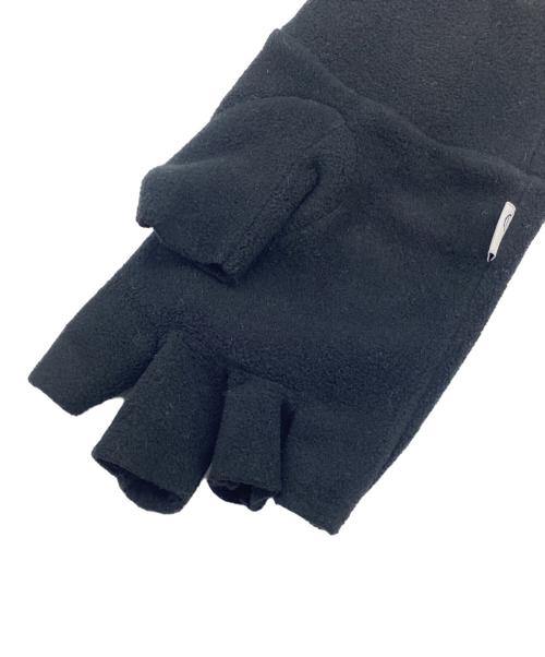 nonnative（ノンネイティブ）nonnative (ノンネイティブ) HIKER CUT OFF GLOVES POLY FLEECE POLARTEC ブラックの古着・服飾アイテム