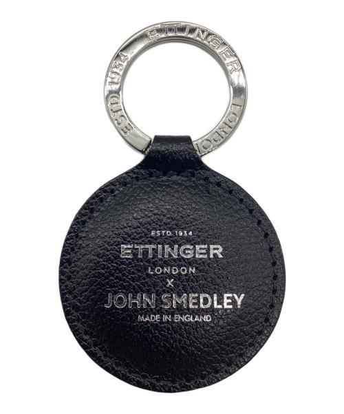 ETTINGER（エッティンガー）ETTINGER (エッティンガー) JOHN SMEDLEY (ジョンスメドレー) ラゲッジタグ ブラックの古着・服飾アイテム