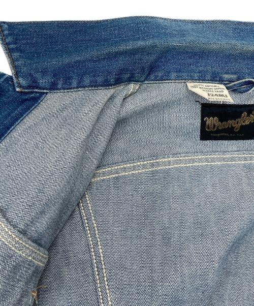 Wrangler（ラングラー）Wrangler (ラングラー) DENIM WESTERN JACKET インディゴ サイズ:Sの古着・服飾アイテム