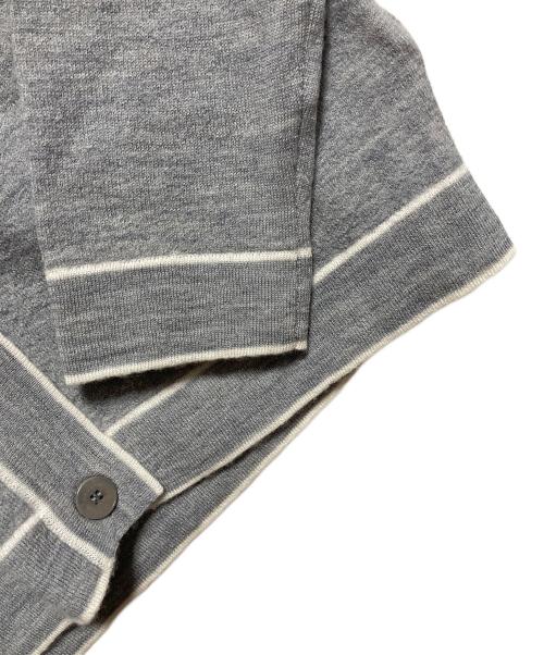 Sandro（サンドロ）Sandro (サンドロ) クロップドウールカーディガン グレー サイズ:1 未使用品の古着・服飾アイテム