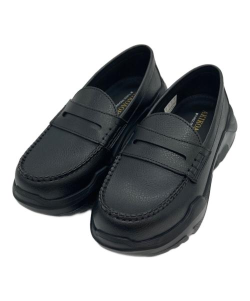 AKIKOAOKI（アキコアオキ）AKIKOAOKI (アキコアオキ) スニーカー ブラック サイズ:21の古着・服飾アイテム