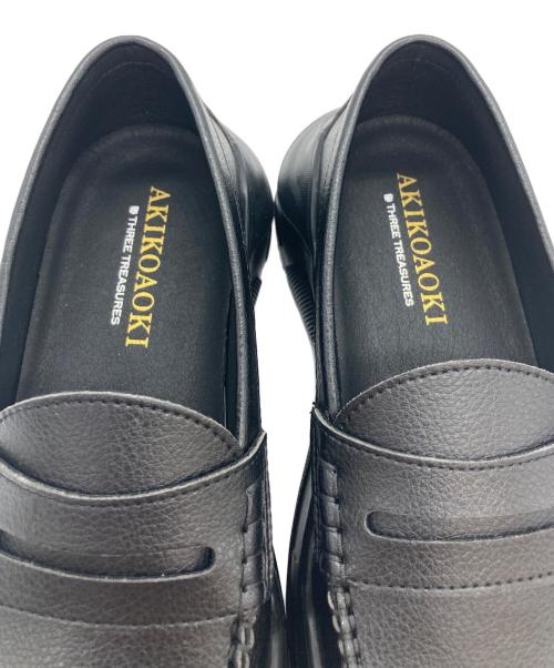 AKIKOAOKI（アキコアオキ）AKIKOAOKI (アキコアオキ) スニーカー ブラック サイズ:21の古着・服飾アイテム