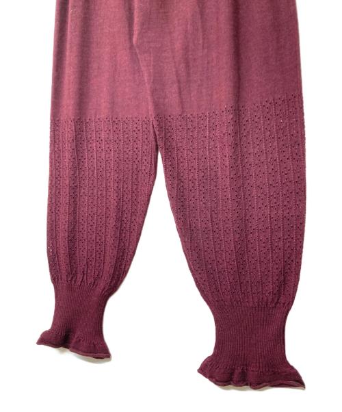 GASA*（ガサ）GASA* (ガサ) SARROUEL DRAWERS PANTS パープル サイズ:Lの古着・服飾アイテム