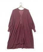GASA*ガサ）の古着「ニットワンピース」｜パープル