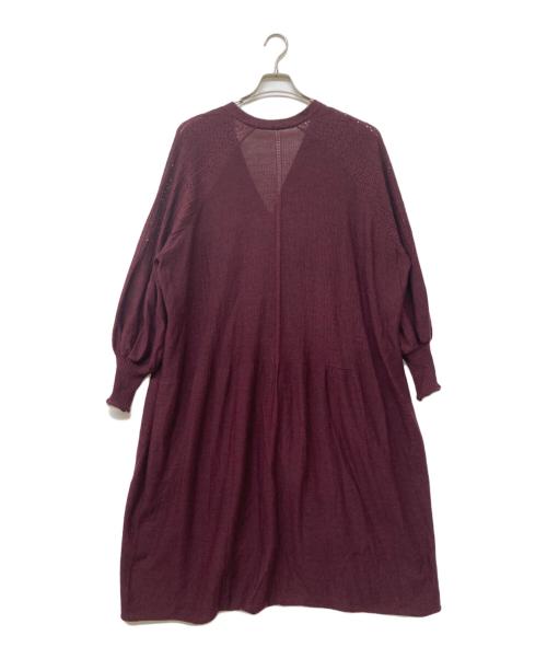 GASA*（ガサ）GASA* (ガサ) ニットワンピース パープル サイズ:FREEの古着・服飾アイテム